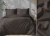 Luksusowa czekoladowa pościel hotelowa z adamaszku 100% bawełna 180x200