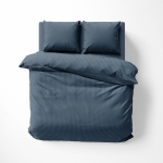 Luksusowa denim niebieska pościel hotelowa z adamaszku 100% bawełna  220x200