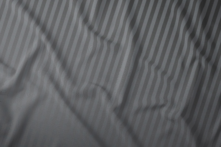 Luksusowa ciemno szara pościel  160x200 hotelowa z adamaszku 100% bawełna