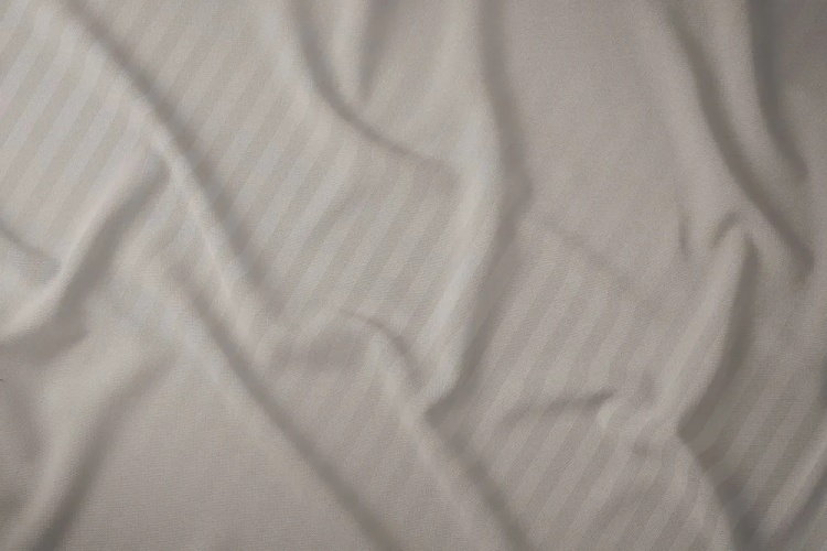 Luksusowa beżowa jasna pościel hotelowa z adamaszku 100% bawełna 140x200