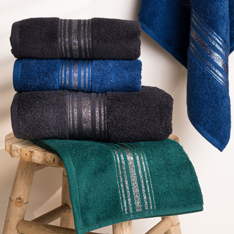 Ręcznik szmaragdowy hotelowy 50x90 cm premium 500gr Nina