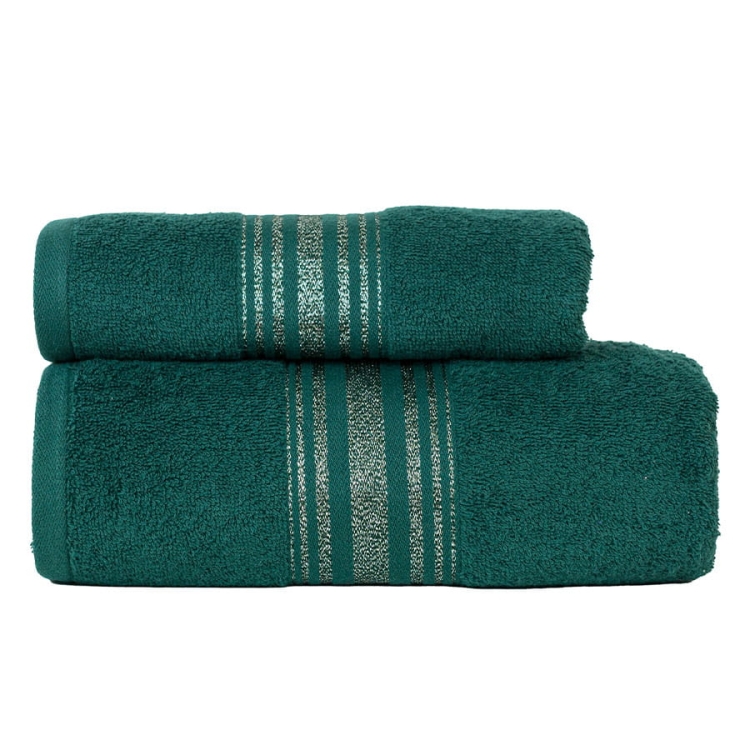 Ręcznik szmaragdowy hotelowy 50x90 cm premium 500gr Nina