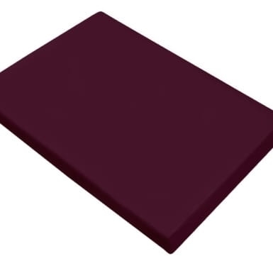 Bordowe  prześcieradło na gumce 180x200