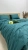 Zielona pościel 200x220 hotelowa w pasy