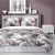 Bawełniana pościel 220×200 biała w liście palmowe 5479B Home Satin