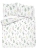 Bawełniana pościel 220×200 biała wiosenna w kwiaty 5207B Home Satin