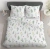 Bawełniana pościel 220×200 biała wiosenna w kwiaty 5207B Home Satin