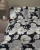 Bawełniana pościel 220×200 czarna w kwiaty 5840A Home Satin
