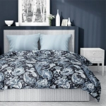 Bawełniana pościel 160×200 granatowy ornament 4200B Home Satin