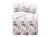 Bawełniana pościel 160×200 biała w liście palmowe 5479B Home Satin