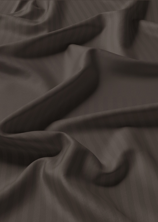 Luksusowa czekoladowa pościel hotelowa z adamaszku 100% bawełna 140x200